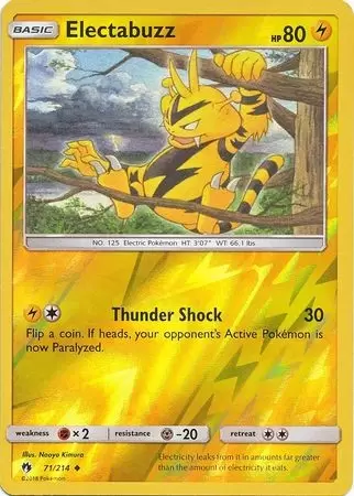 Lost Thunder - Electabuzz Reverse