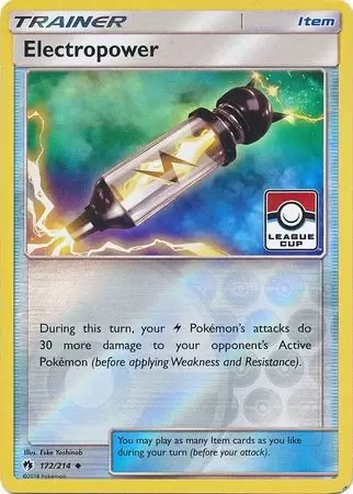 Lost Thunder - Electropower Reverse Pokemon League