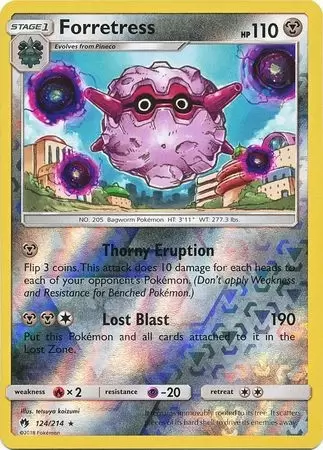Lost Thunder - Forretress Reverse
