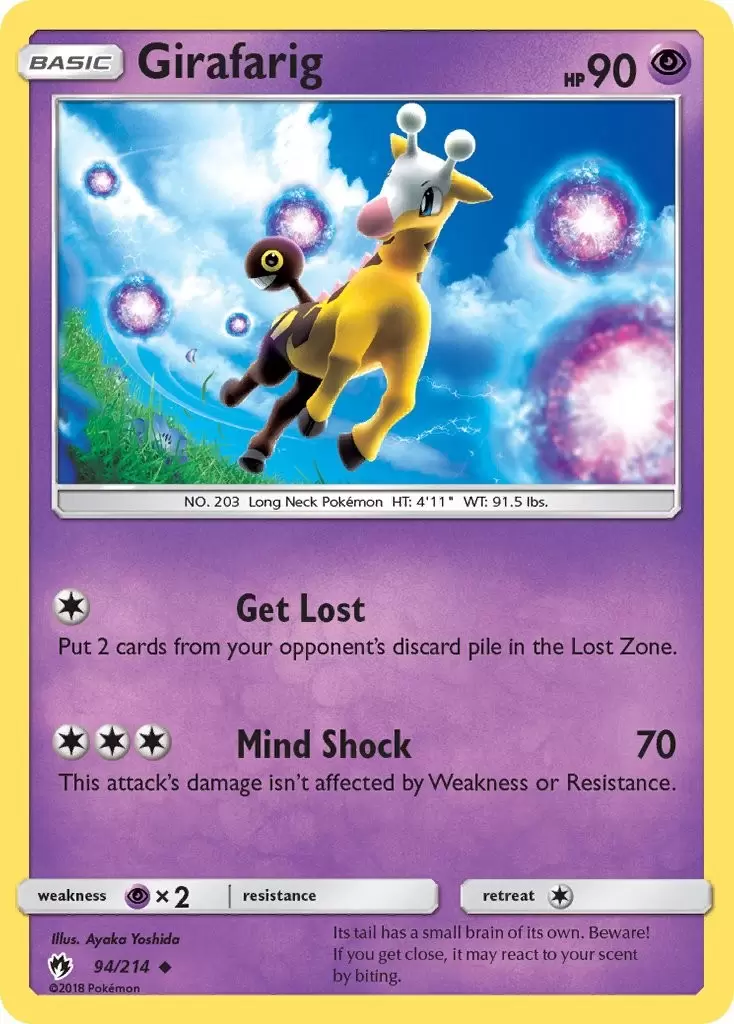 Lost Thunder - Girafarig