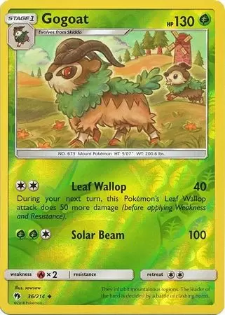 Lost Thunder - Gogoat Reverse