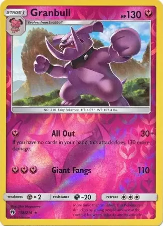 Lost Thunder - Granbull Reverse