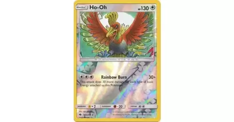 Ho-oh - Ex Unseen Forces Reverse Holo - Pokemon