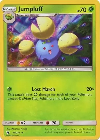 Lost Thunder - Jumpluff Holo