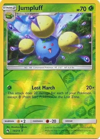 Lost Thunder - Jumpluff Reverse