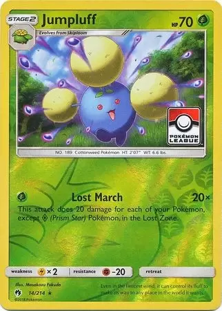 Lost Thunder - Jumpluff Reverse Pokemon League