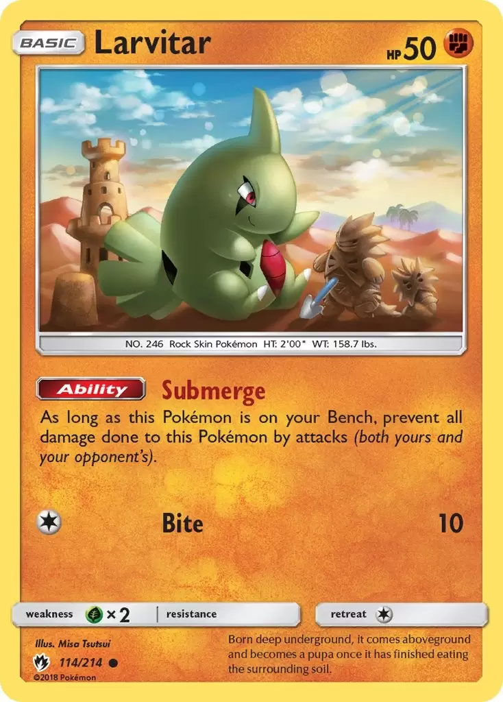 Lost Thunder - Larvitar
