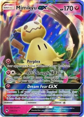 Mimikyu GX - Lost Thunder Pokémon card 149/214