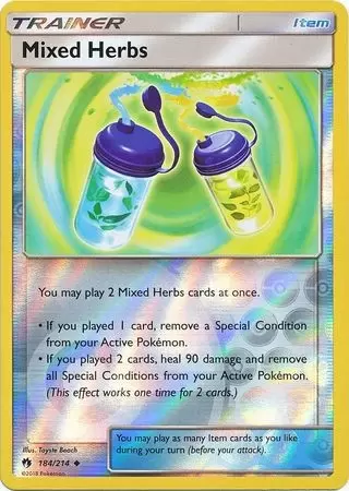 Lost Thunder - Mixed Herbs Reverse