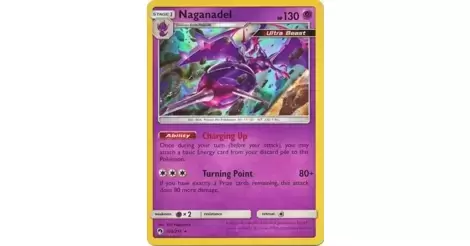 Naganadel Holo - Lost Thunder Pokémon card 108/214