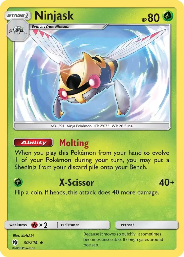 Lost Thunder - Ninjask