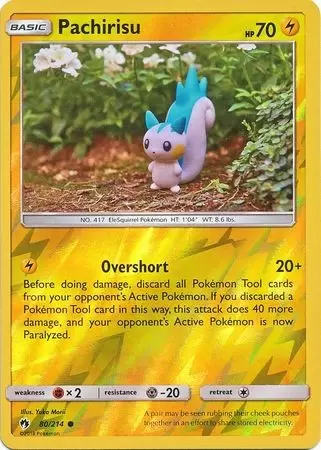 Lost Thunder - Pachirisu Reverse