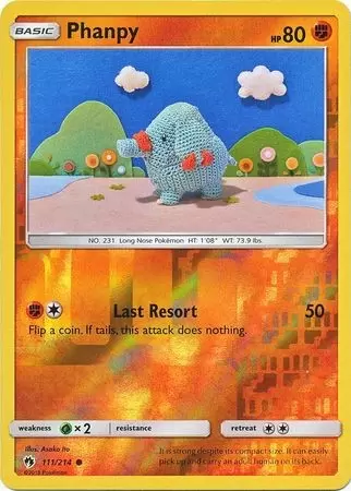 Lost Thunder - Phanpy Reverse