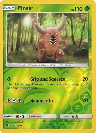 Lost Thunder - Pinsir Reverse