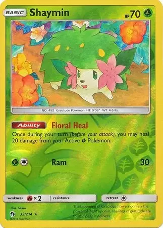 Lost Thunder - Shaymin Reverse