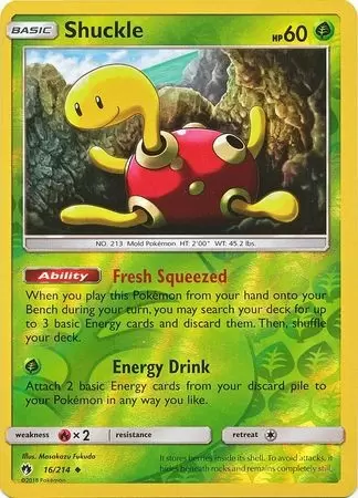 Lost Thunder - Shuckle Reverse