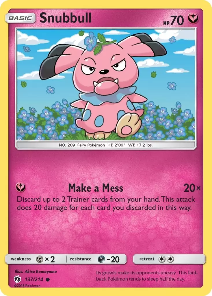 Lost Thunder - Snubbull