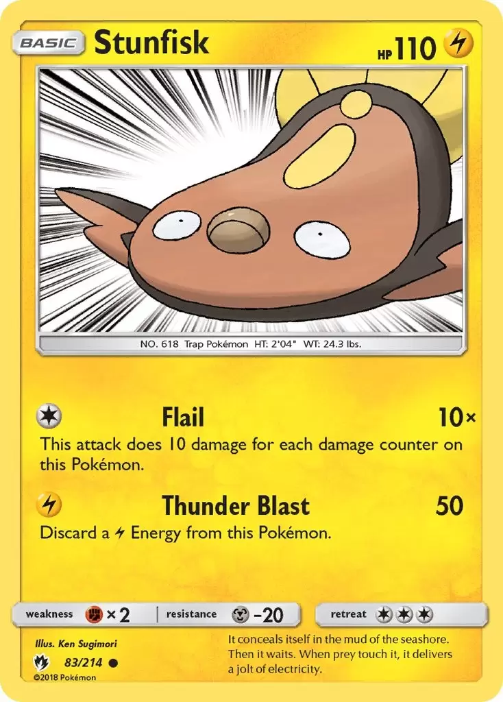 Lost Thunder - Stunfisk