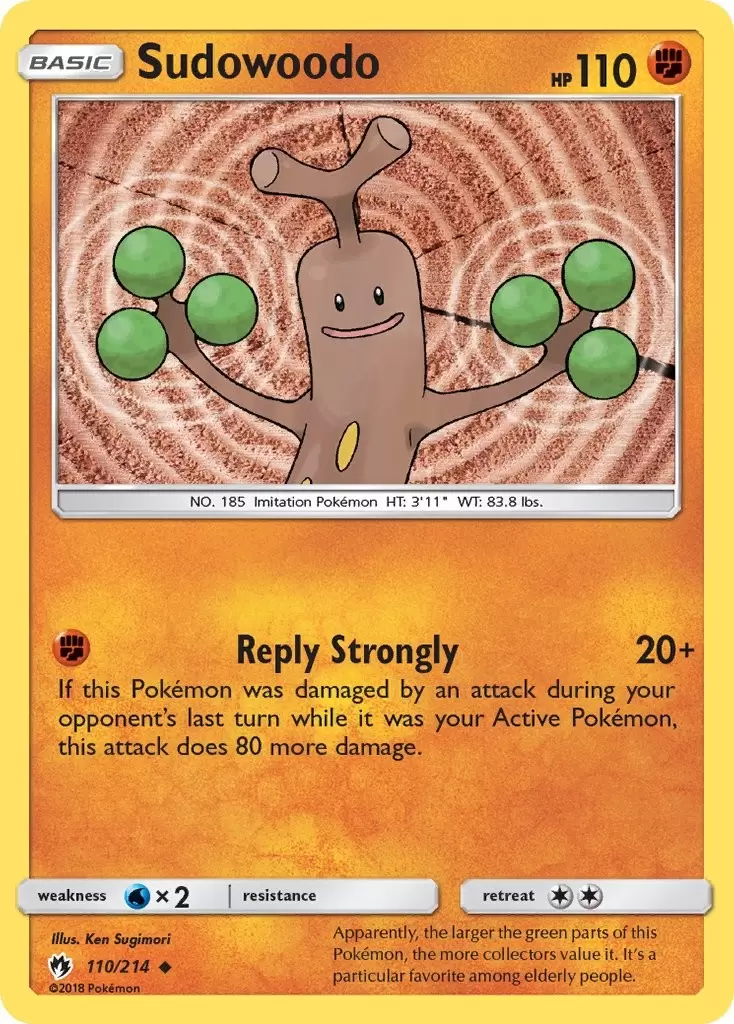 Lost Thunder - Sudowoodo