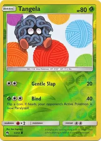 Lost Thunder - Tangela Reverse
