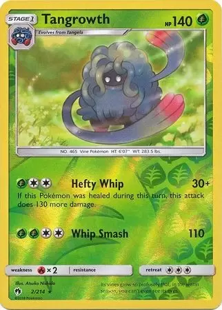 Lost Thunder - Tangrowth Reverse