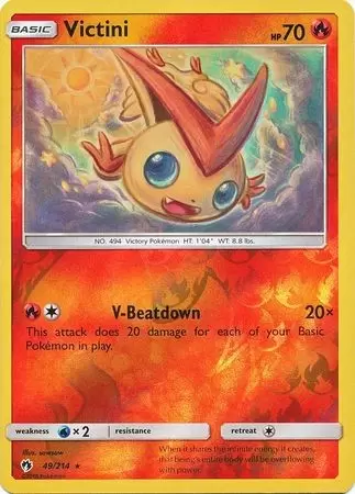 Lost Thunder - Victini Reverse