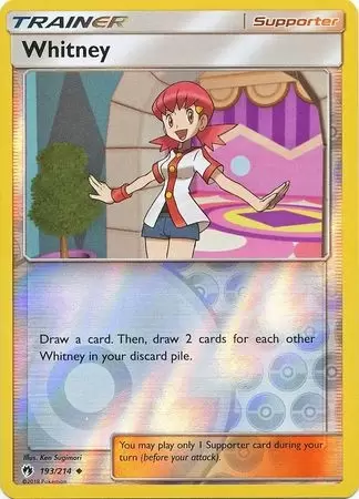 Lost Thunder - Whitney Reverse