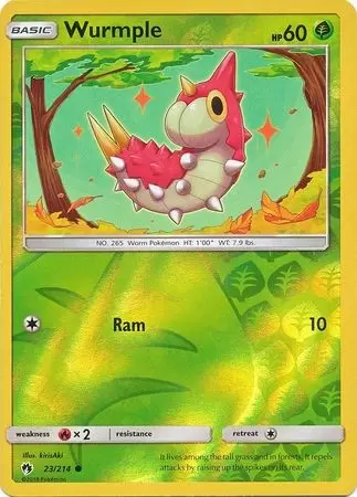 Lost Thunder - Wurmple Reverse