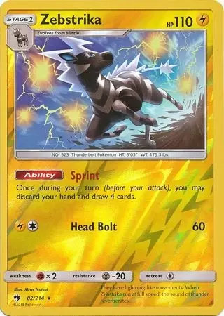 Lost Thunder - Zebstrika Reverse