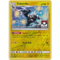 Zebstrika Reverse 3rd Place Pokemon League