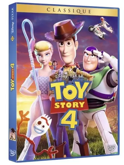Les grands classiques de Disney en DVD - Toy Story 4