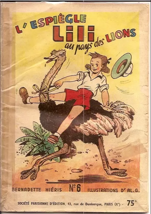 L\'espiègle Lili - L\'espiègle lili au pays des lions