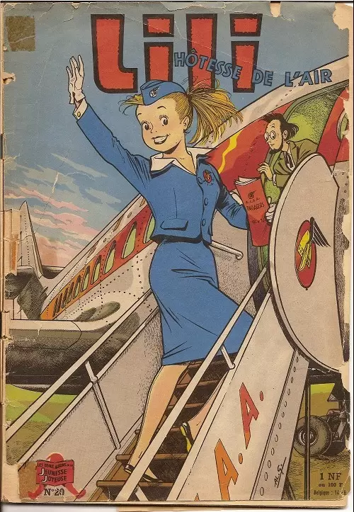 L\'espiègle Lili - Lili hôtesse de l\'air