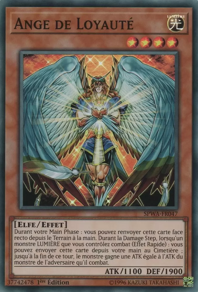 L\'Esprit des Guerriers SPWA - Ange de Loyauté