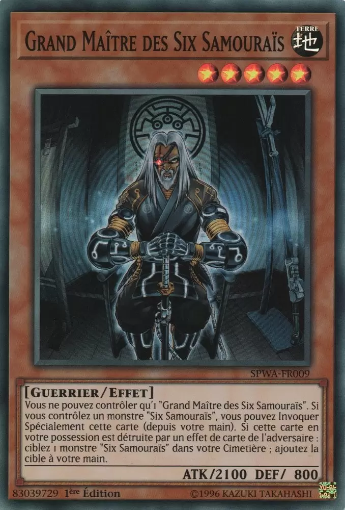 L\'Esprit des Guerriers SPWA - Grand Maître des Six Samouraïs