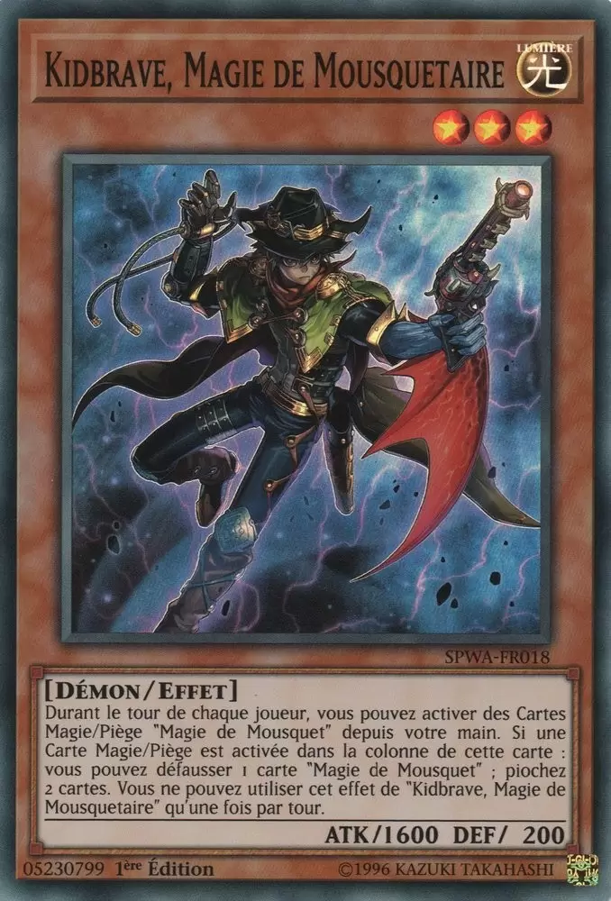L\'Esprit des Guerriers SPWA - Kidbrave, Magie de Mousquetaire