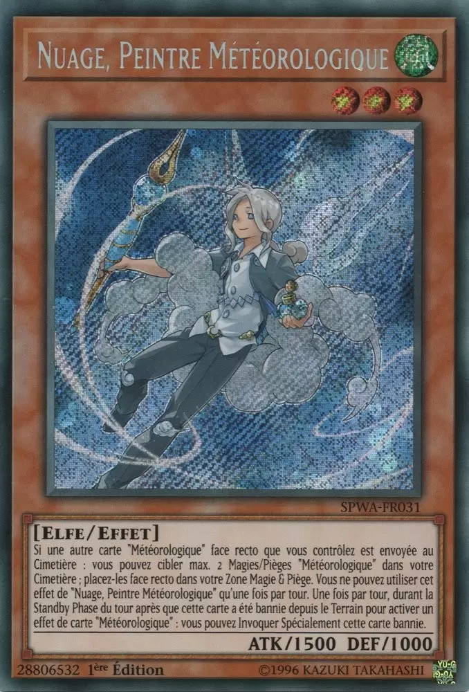 L\'Esprit des Guerriers SPWA - Nuage, Peintre Météorologique