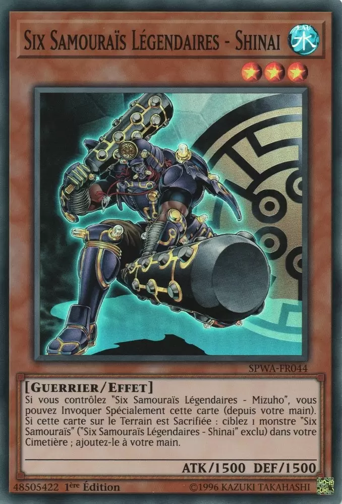L\'Esprit des Guerriers SPWA - Six Samouraïs Légendaires - Shinai