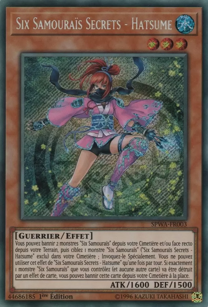 L\'Esprit des Guerriers SPWA - Six Samouraïs Secrets - Hatsume