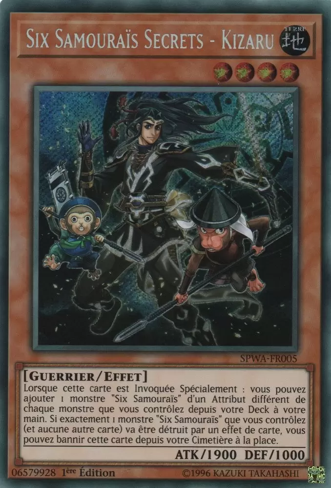 L\'Esprit des Guerriers SPWA - Six Samouraïs Secrets - Kizaru