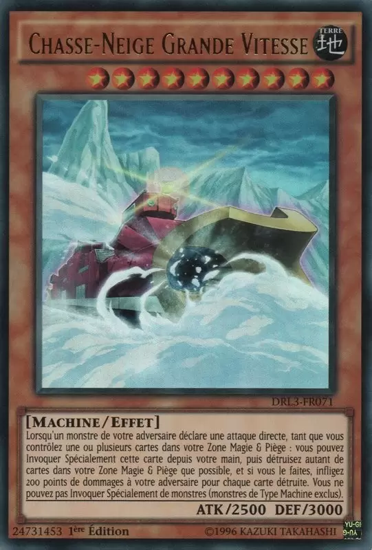 Le Déchaînement Des Dragons De Légende DRL3 - Chasse-Neige Grande Vitesse