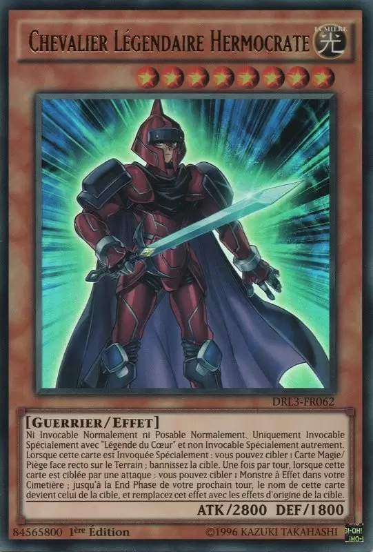 Le Déchaînement Des Dragons De Légende DRL3 - Chevalier Légendaire Hermocrate