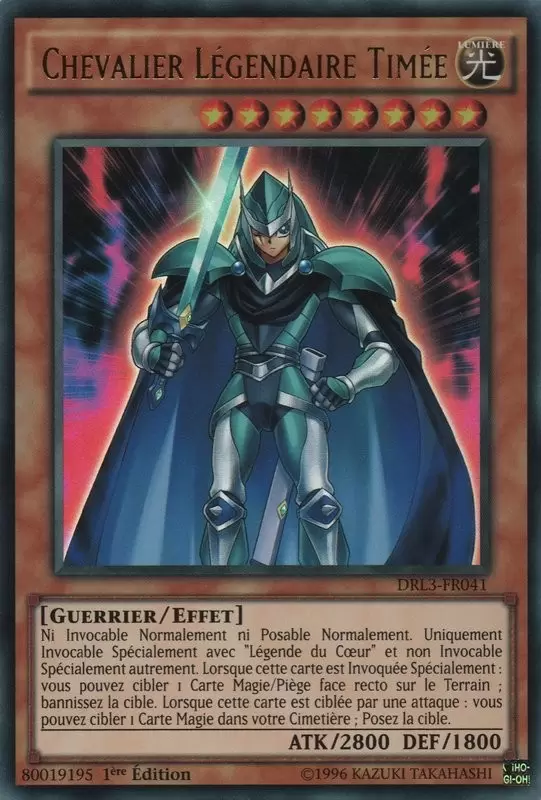 Le Déchaînement Des Dragons De Légende DRL3 - Chevalier Légendaire Timée