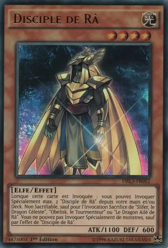Le Déchaînement Des Dragons De Légende DRL3 - Disciple de Râ
