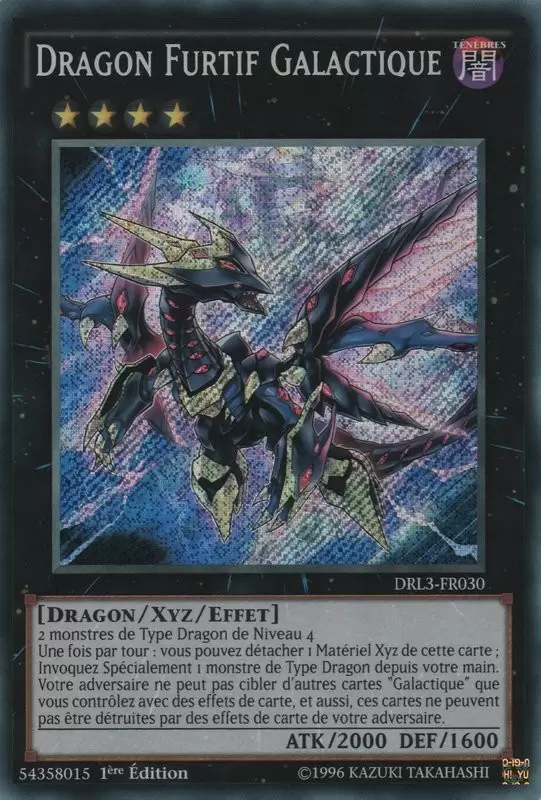 Le Déchaînement Des Dragons De Légende DRL3 - Dragon Furtif Galactique