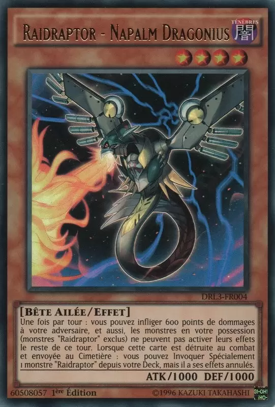 Le Déchaînement Des Dragons De Légende DRL3 - Raidraptor - Napalm Dragonius