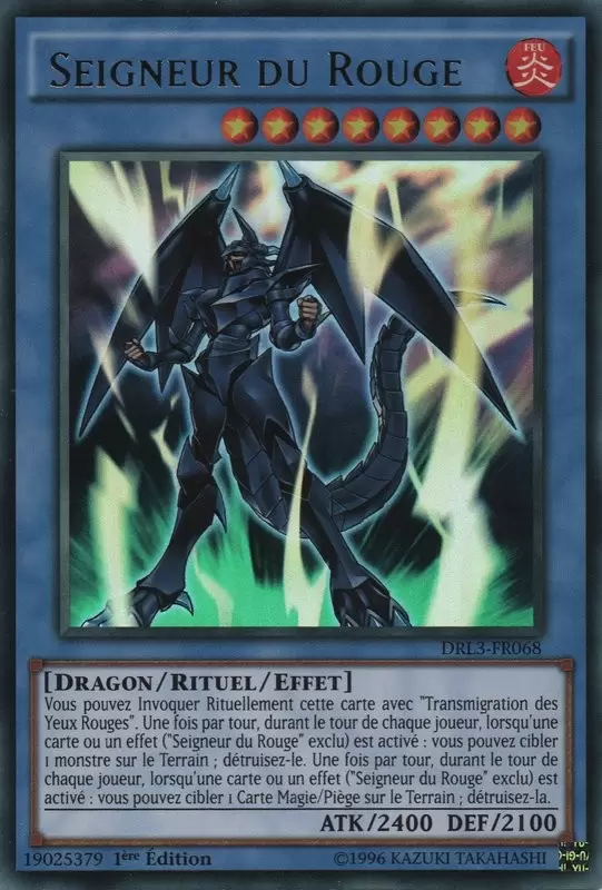 Le Déchaînement Des Dragons De Légende DRL3 - Seigneur du Rouge