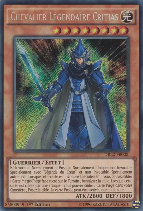 Les Dragons de Légende 2 DRL2 - Chevalier Légendaire Critias