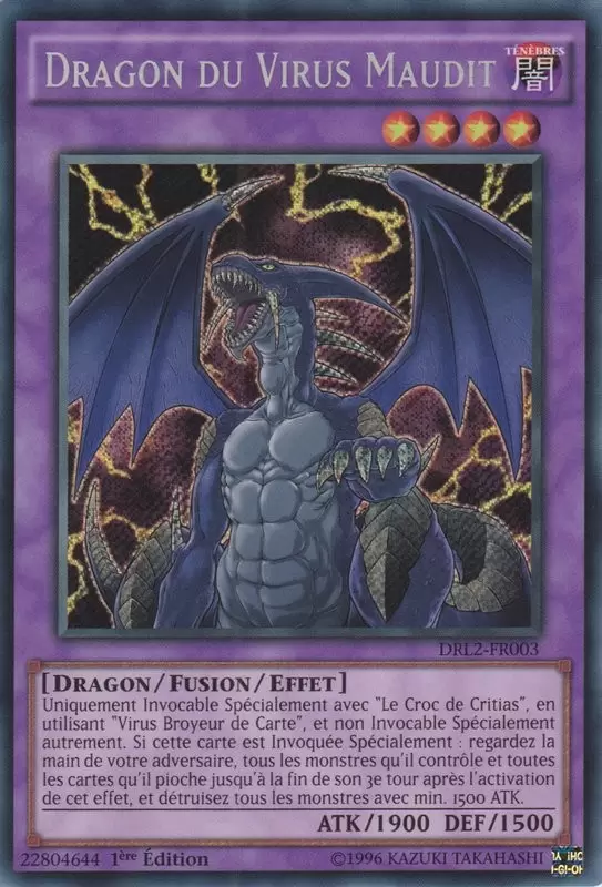 Les Dragons de Légende 2 DRL2 - Dragon du Virus Maudit