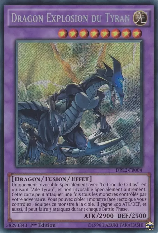 Les Dragons de Légende 2 DRL2 - Dragon Explosion du Tyran